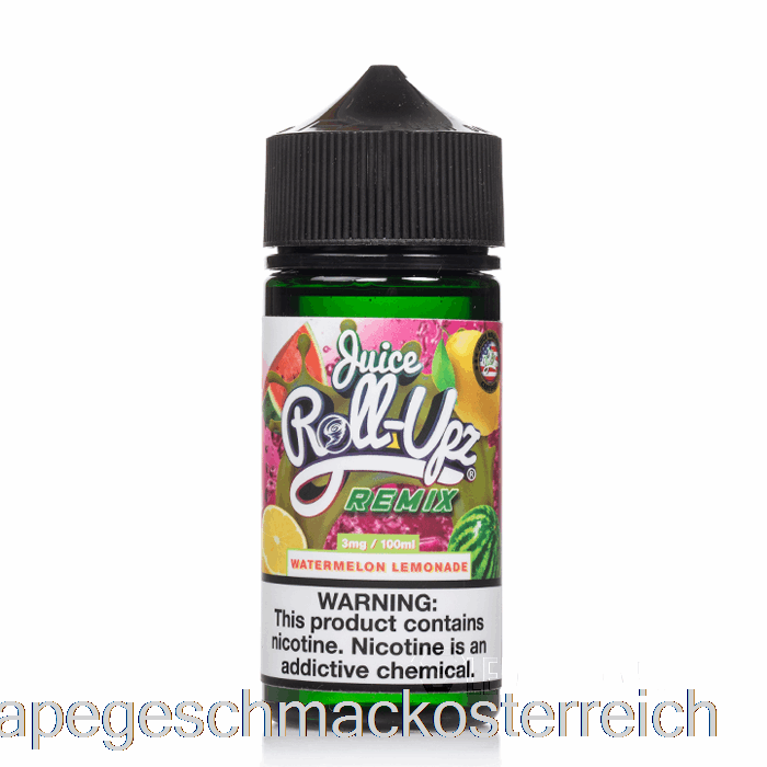 Wassermelonenlimonade – Juice Roll Upz Remix – 100 Ml, 3 Mg Vape-Geschmack